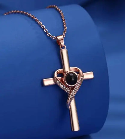 "I Love You" Projektion Halsband ✝️ – Kärlek i Alla Språk