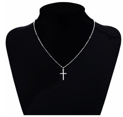 Minimalistiskt Kors Halsband – Kristet Halsband för Kvinnor