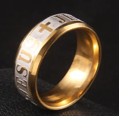 Korsring i Rostfritt Stål ✝️