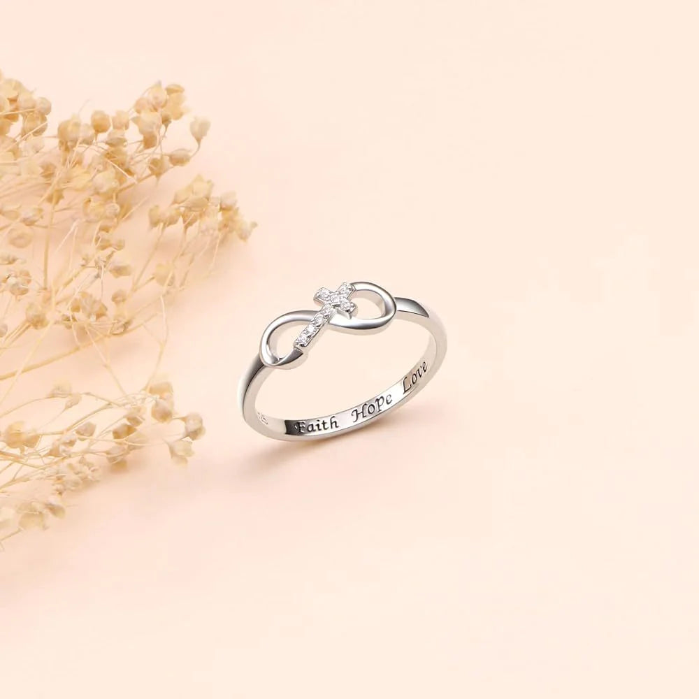 Evighetsring S925 Sterling Silver – Ring för Kvinnor