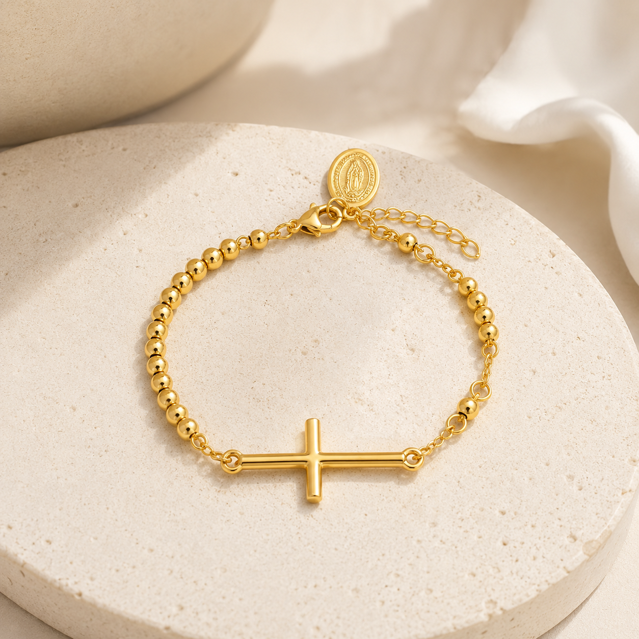 Nådens Armband – Kristet Korsarmband