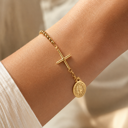 Nådens Armband – Kristet Korsarmband