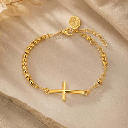 Nådens Armband – Kristet Korsarmband