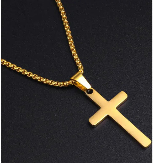 ✝️ Titanium Korshalsband – Styrka &amp; Stil i Perfekt Harmoni ✝️