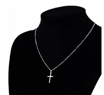 Minimalistiskt Kors Halsband – Kristet Halsband för Kvinnor