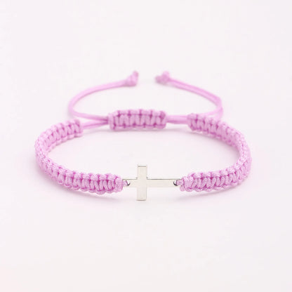 Handvävt Korsarmband – Kristet Armband för Herr & Dam