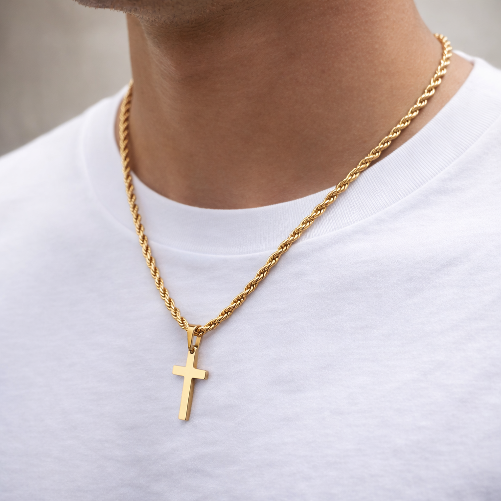 Cordell Kors Halsband – Kristet Halsband för Herr