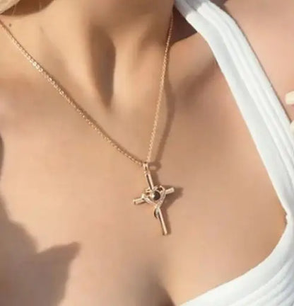 "I Love You" Projektion Halsband ✝️ – Kärlek i Alla Språk