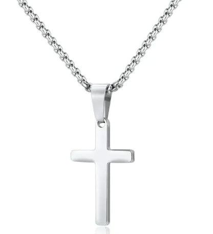 ✝️ Titanium Korshalsband – Styrka &amp; Stil i Perfekt Harmoni ✝️