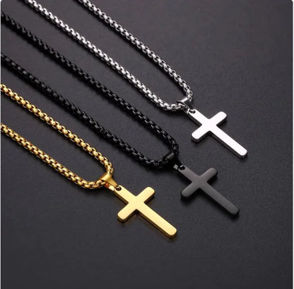✝️ Titanium Korshalsband – Styrka &amp; Stil i Perfekt Harmoni ✝️