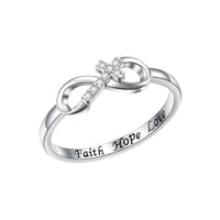 Evighetsring S925 Sterling Silver – Ring för Kvinnor