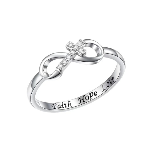 Evighetsring S925 Sterling Silver – Ring för Kvinnor