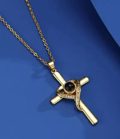 "I Love You" Projektion Halsband ✝️ – Kärlek i Alla Språk